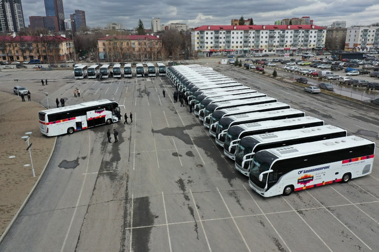 Для Башкирии приобрели 30 новых комфортабельных автобусов