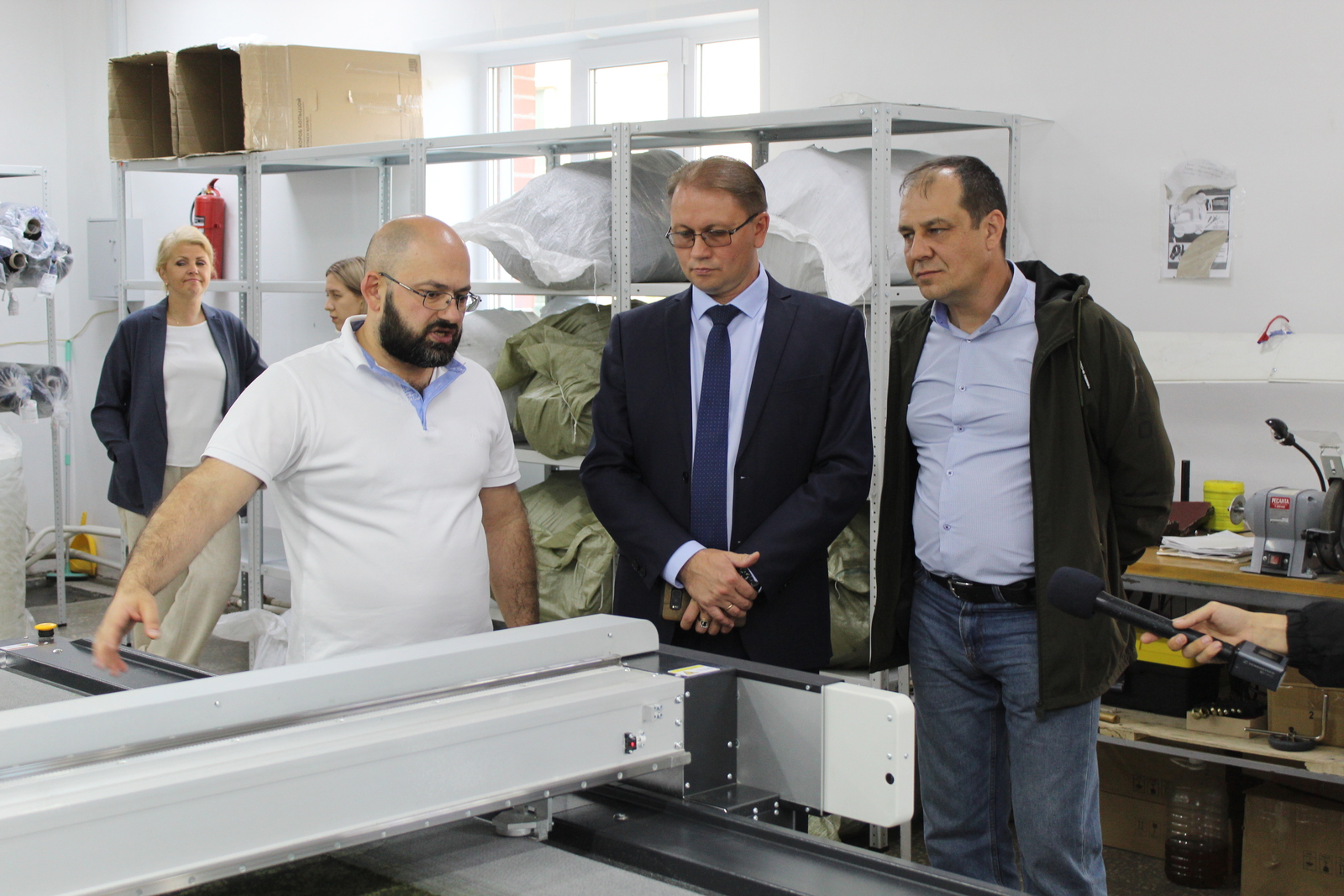 Замминистра Башкирии посетил производство резидента ТОСЭР «Кумертау»