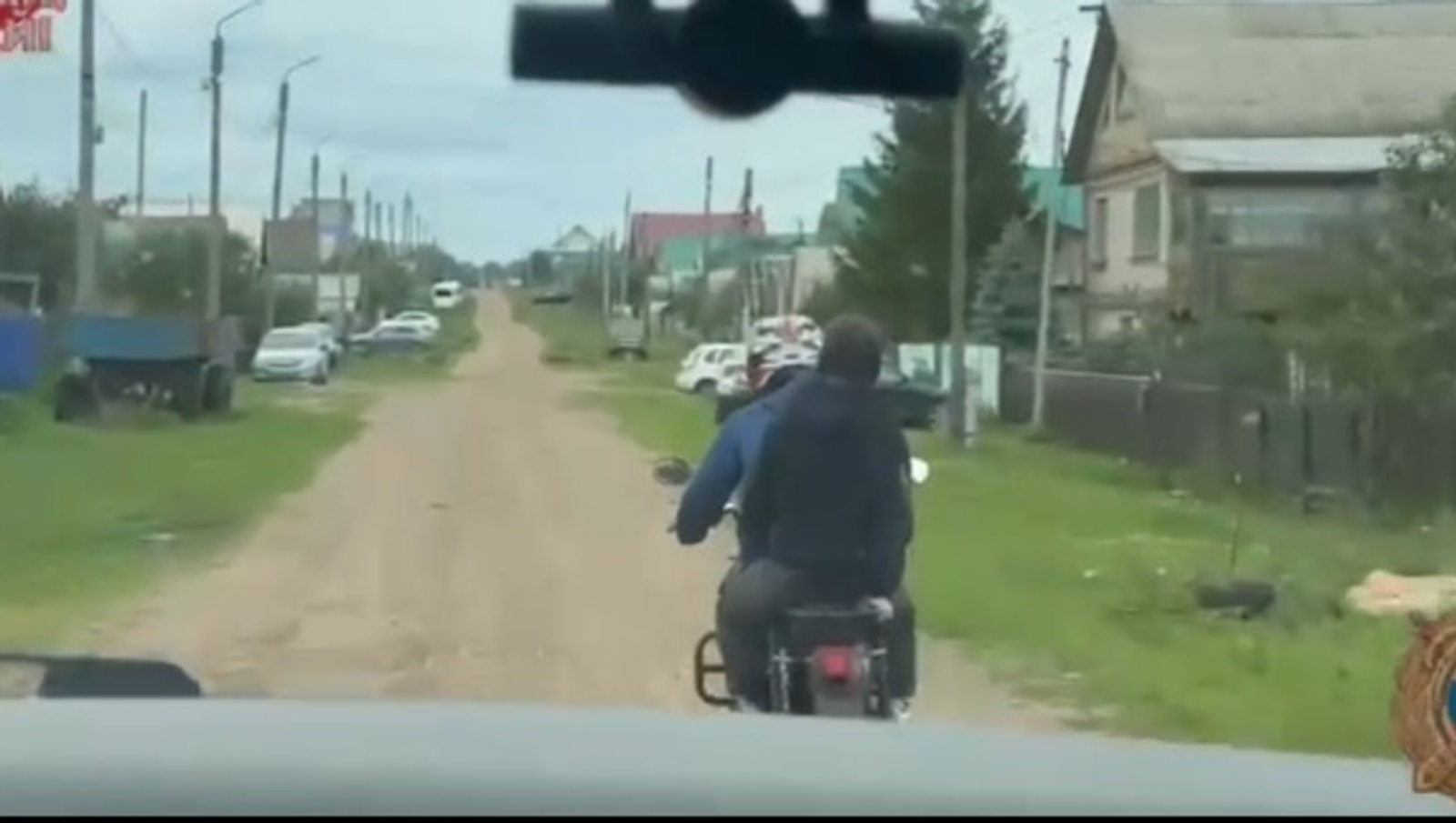 Несовершеннолетний водитель мотоцикла без прав остановлен в Башкирии