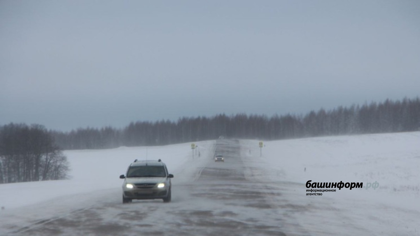 Снежная ловушка на трассе М-5: движение ограничено, люди в опасности