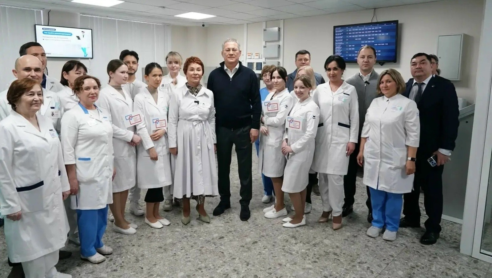 В Уфе завершён долгожданный ремонт городской поликлиники