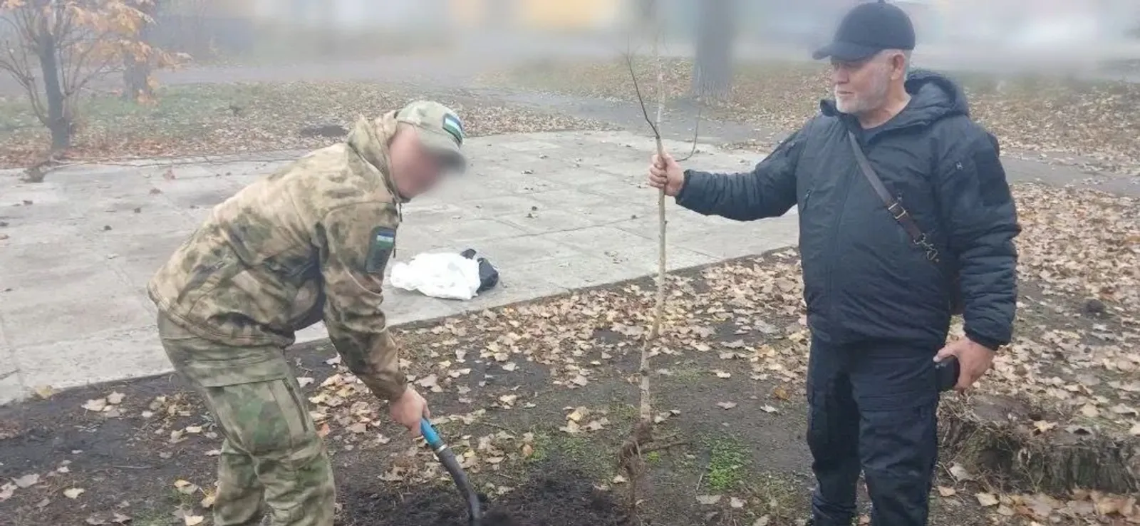 Бойцы из Башкирии творят добро вдали от дома