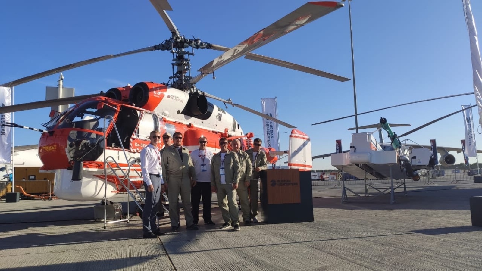 Вертолёт производства КумАПП вызвал повышенный интерес на международной авиавыставке