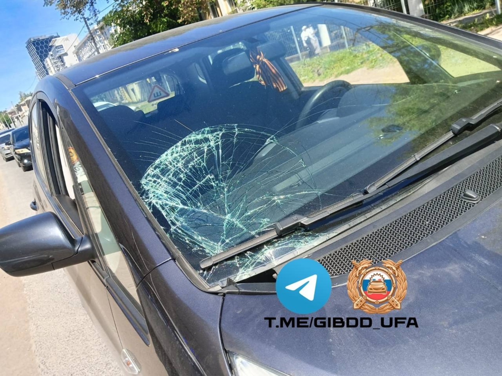 В Уфе  пожилой автомобилист сбил на пешеходном переходе подростка