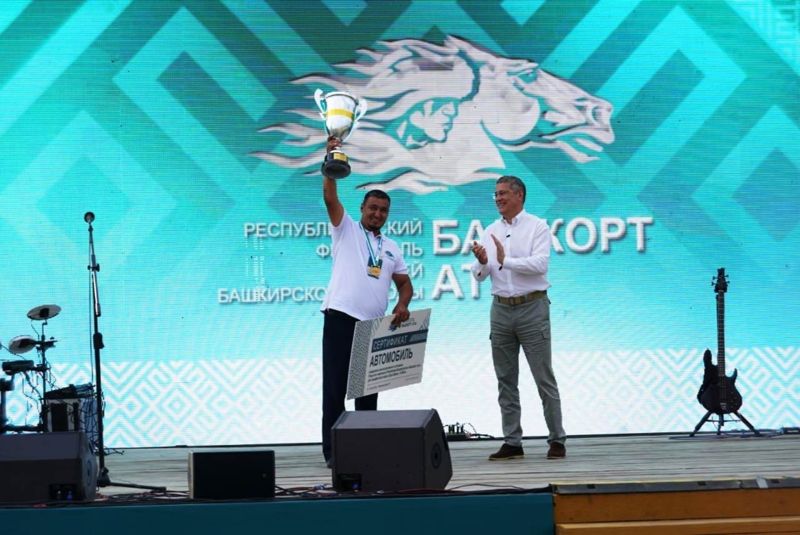 Алмас Шугуров назван победителем главных состязаний фестиваля «Башкорт аты»