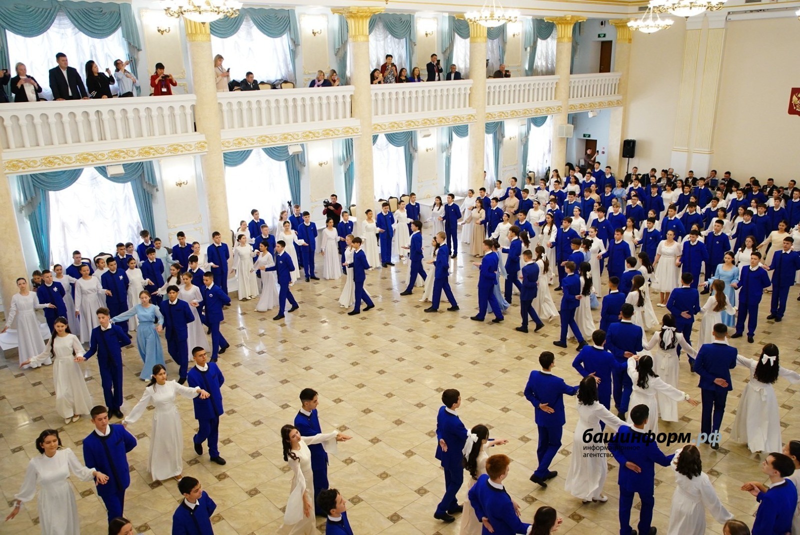 «Бал юных шаймуратовцев»: в Уфе отметили лучших школьников-патриотов