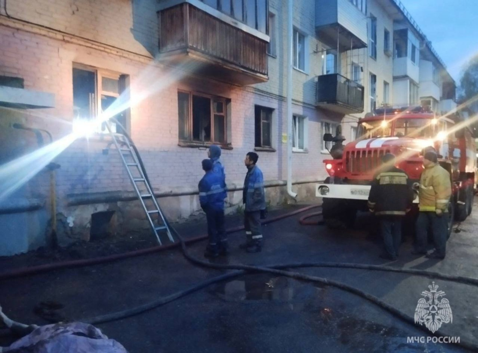 В Башкирии при пожаре погибла 44-летняя женщина