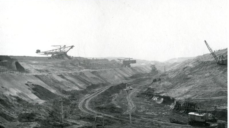 Архивные фотографии Кумертауского (Бабаевского) буроугольного местонахождения