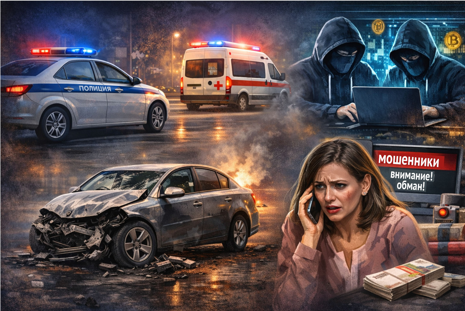 Криминальная хроника за январь: драки, скандалы, мошенничества