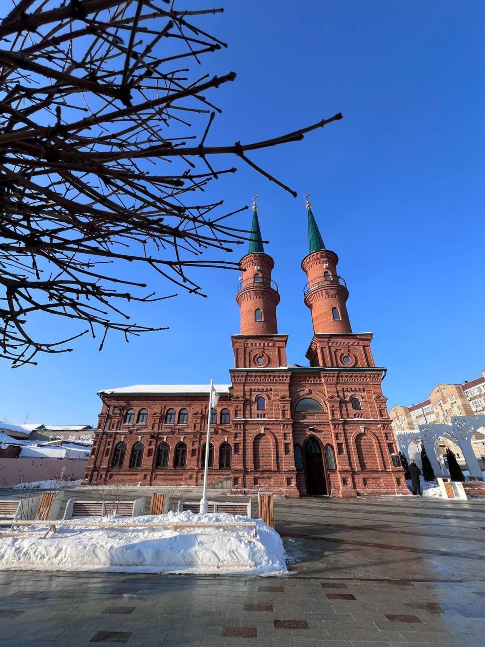 В Уфе после реставрации открыли Хакимовскую мечеть