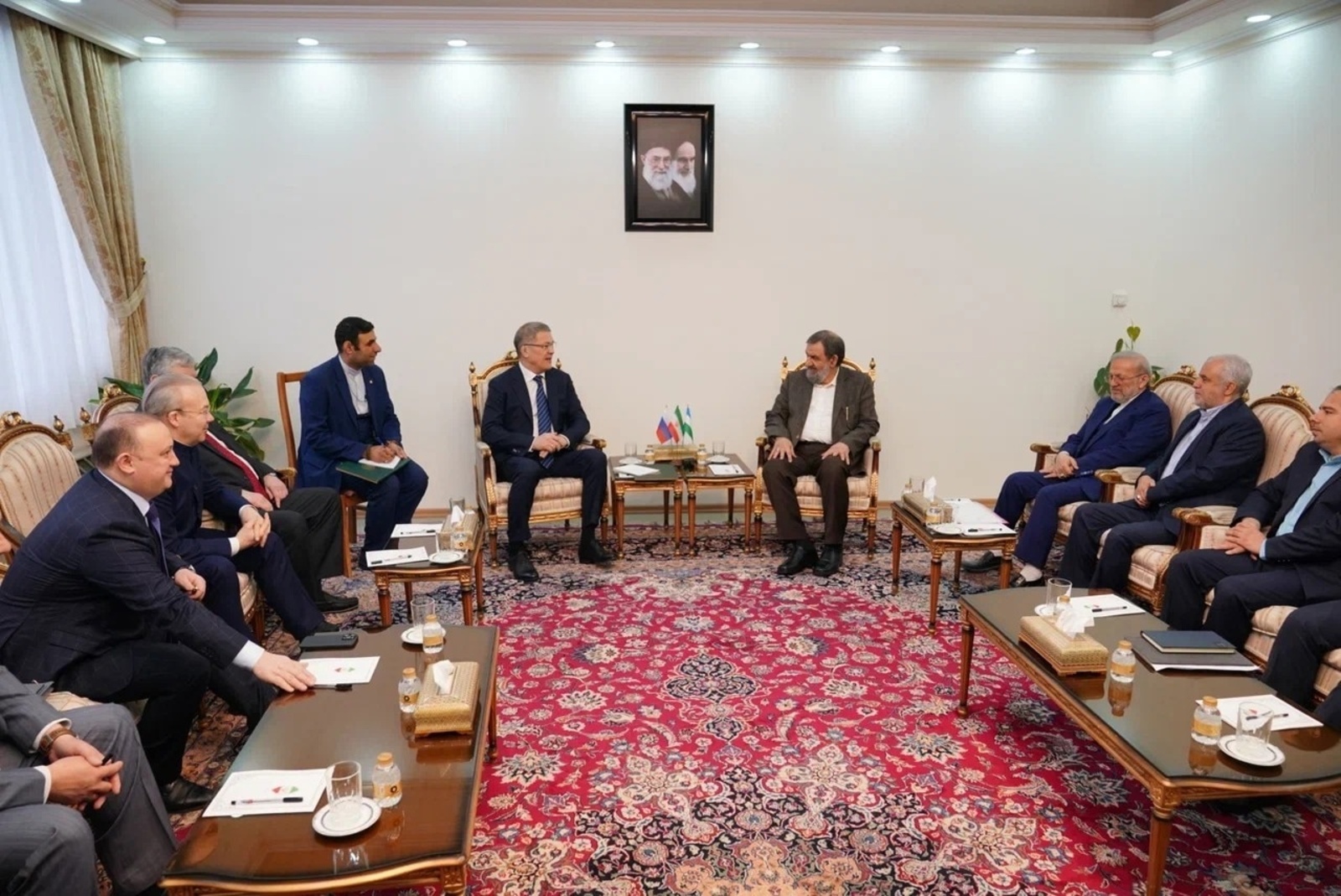 Глава Башкортостана Радий Хабиров встретился с Вице-президентом Ирана по экономическим вопросам Мохсеном Реза
